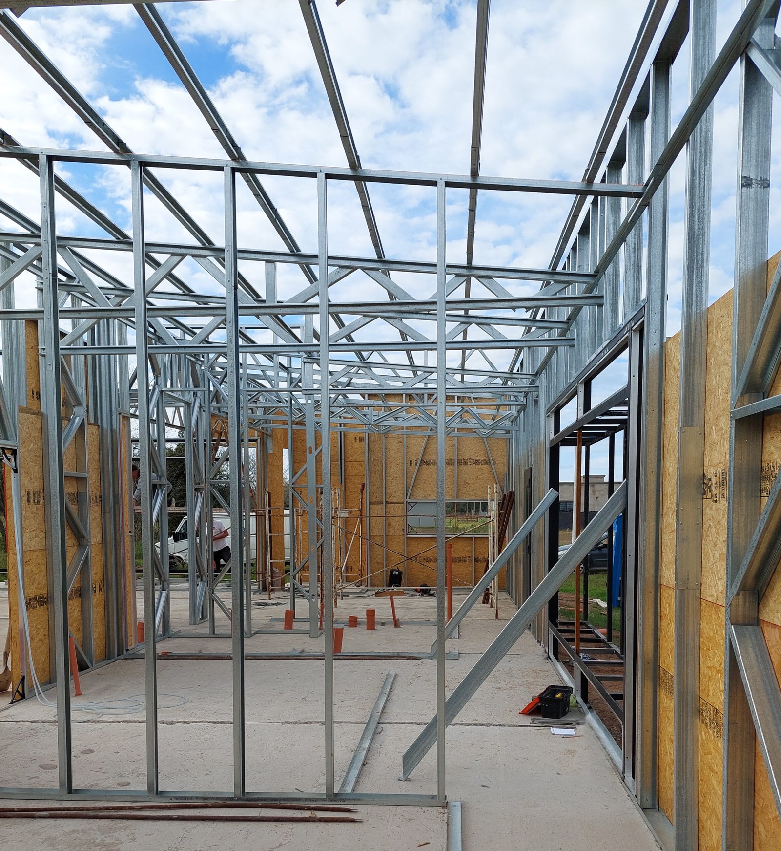 obra en steel framing